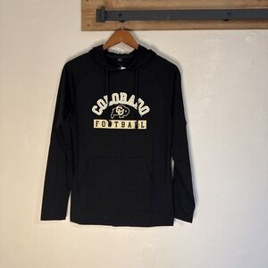 Colorado Buffaloes FOCO‎ Hoodie Pullover Long Sleeve Shirt Men's Black Small NWT